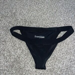 Frankie's Bikinis Black Swim Bottom